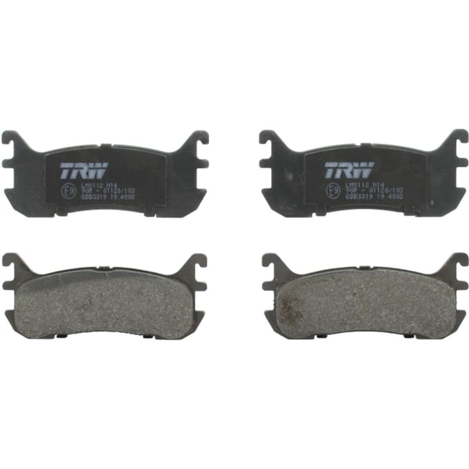 Remblokset TRW GDB3319, achter