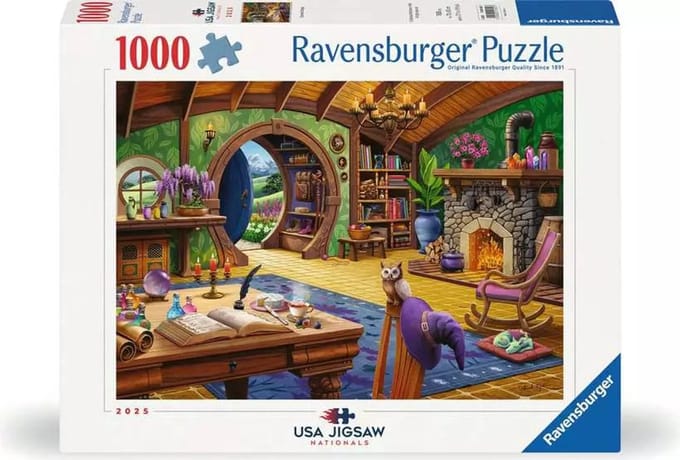 Charmed Cottage - USA Jigsaw Nationals - puzzel van 1000 stukjes