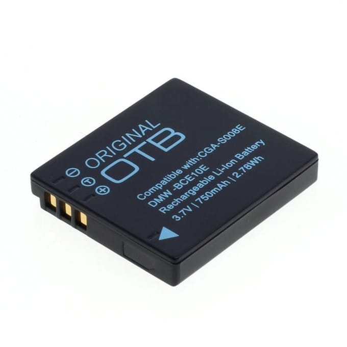 Accu Batterij DMW-BCE10E BCE10E voor Panasonic V122