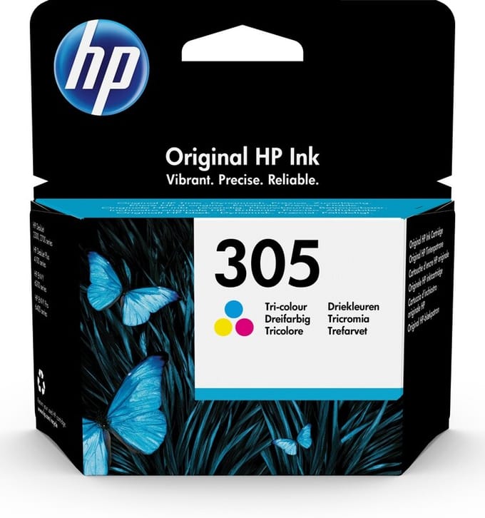 HP 305 - Inktartridge - Origineel - Standaard capaciteit - Kleur