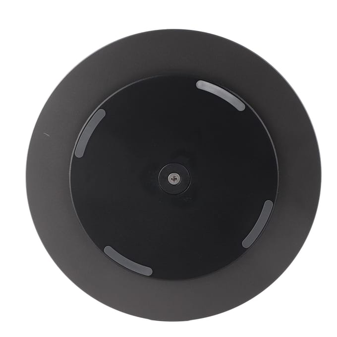 Draaibare Computermonitorvoet 360 Graden Diepgrijs Matte Aluminiumlegering Standaard black