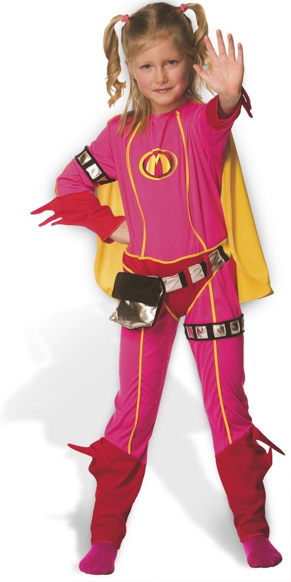 Mega Mindy verkleedkleding - verkleedpak 3 t/m 5 jaar - maat 110