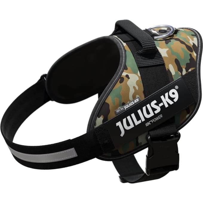 Maat 2: borstomvang 71 - 96 cm - JULIUS-K9 IDC®-Powertuigje Camouflage