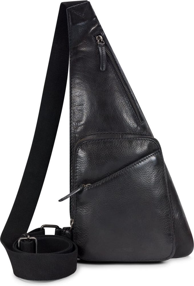 Bag2Bag - Cayo - Crossbody - Rugzak - Leer - Black