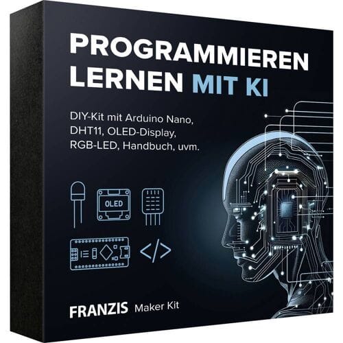 FRANZIS 67236 Experimenten, Solderen, Programmeren, Elektronica, Leren & scholen Maker Kit Vanaf 14 jaar Box