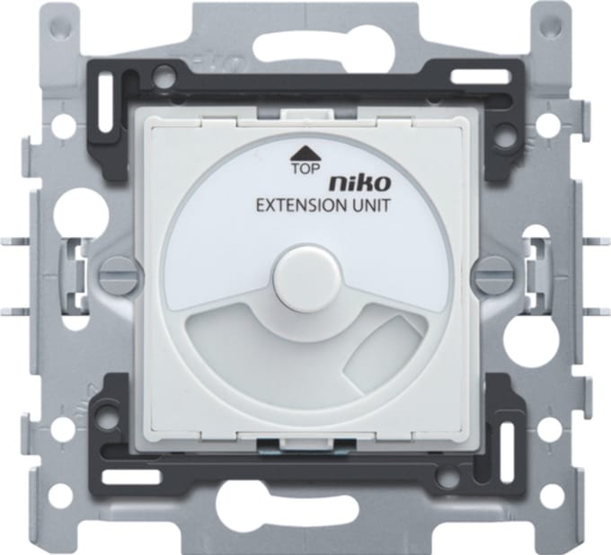 Niko - Sokkel extensie draaiknopdimmer universeel 3-DRAADS - 310-02000