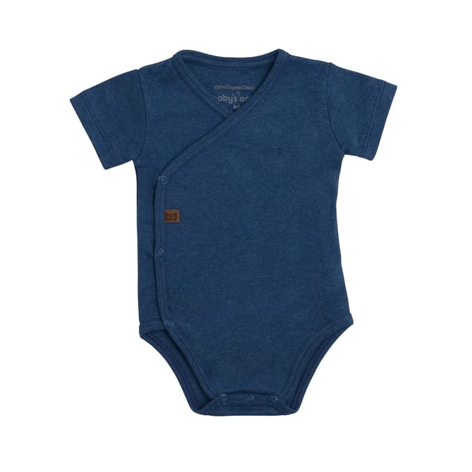 Baby's Only Rompertje Melange - Jeans - 68 - 100% ecologisch katoen - GOTS