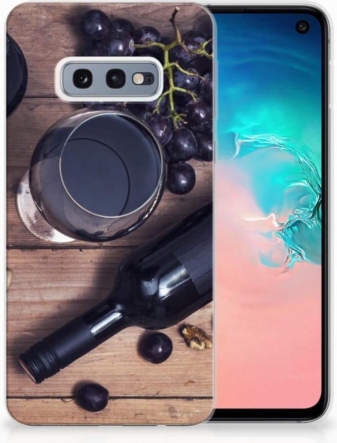 Samsung Galaxy S10e Siliconen Case Wijn