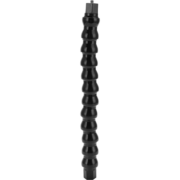 FLW 265 Flexibele Monopod Zwanenhals Klembeugel 1/4in Schroefgaten naar 1/4in Schroef 12 Secties black