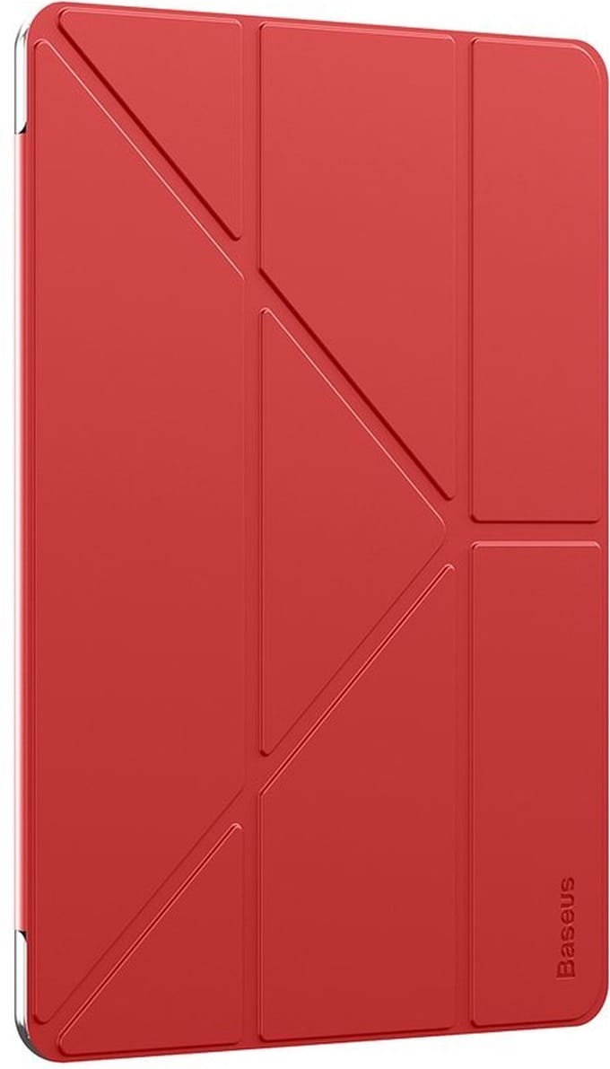 Baseus Jane Hybride iPad 10.2 inch Hoes Tri-Fold - Rood