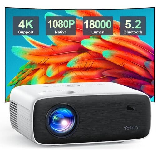 Yoton Y6 5.2 Bluetooth 4K LCD native 1080p beamer