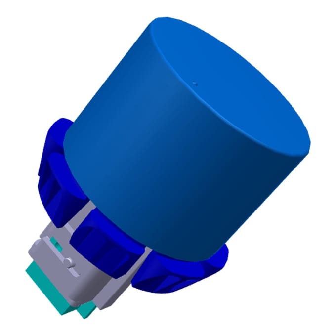 AEG knop, index, wit, 140234535049