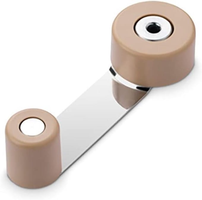 Metalen Draaisluiting Beige voor Deuren en Ramen