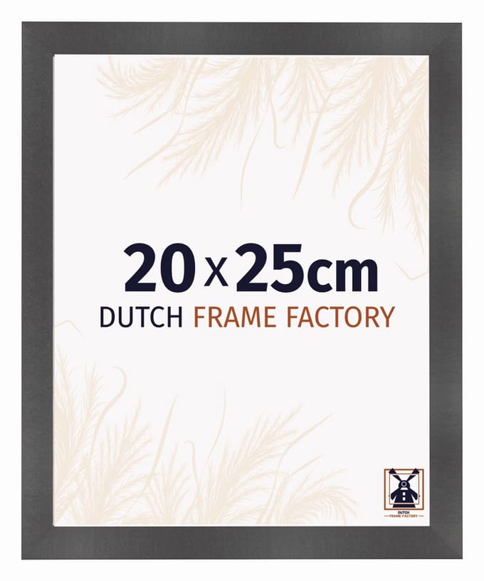 Fotolijst 20x25 cm - MDF - Zwart Mat - Praag