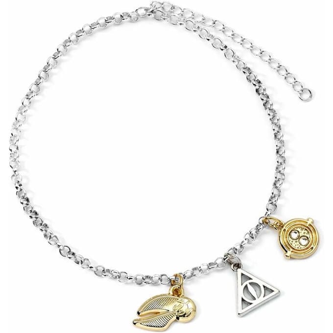 The Carat Shop - Harry Potter - bedelarmband met drie bedels