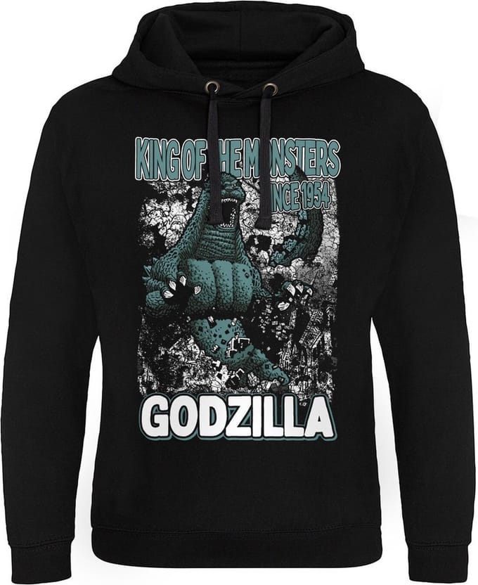Godzilla Since 1954 Epic Hoodie Zwart