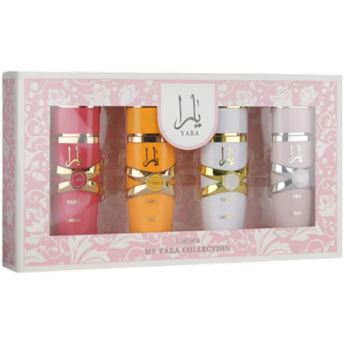 Lattafa Yara Collection Gift Set 25 ml + 25 ml + 25 ml + 25 ml