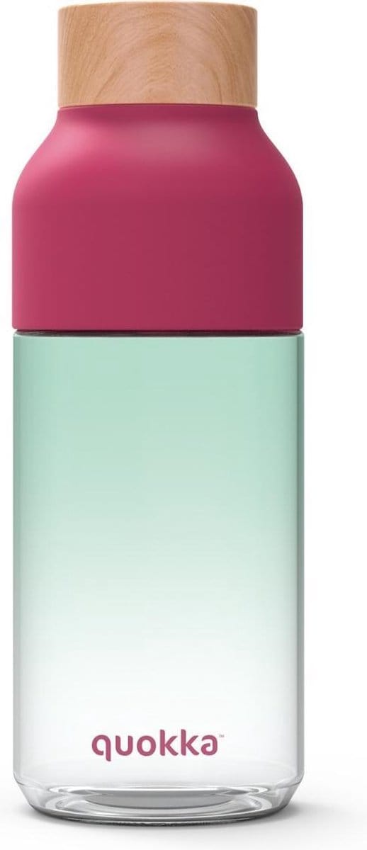 Quokka Drinkfles Tritan Ice Nature 570 Ml Roze