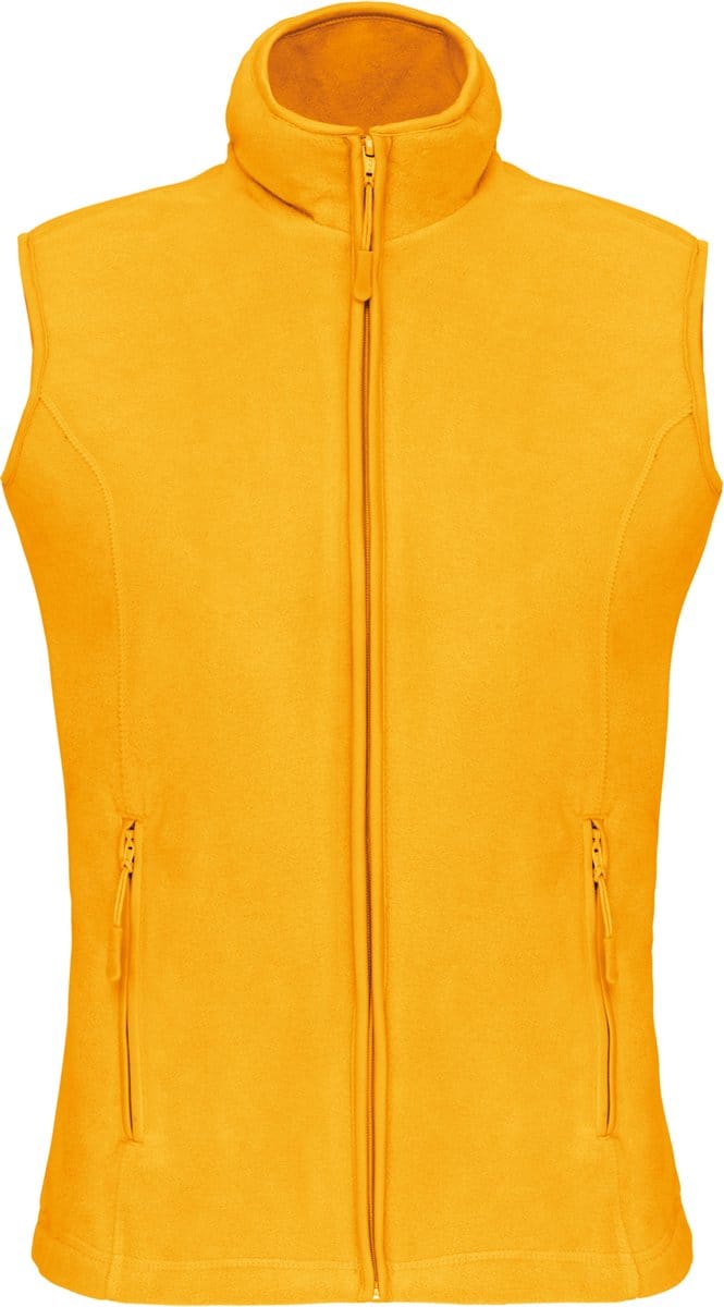 Kariban Bodywarmer van microfleece dames K906 - Yellow - XS