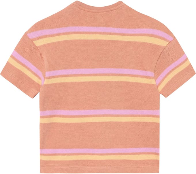 Noppies T-shirt stripe - Cork - Maat 92
