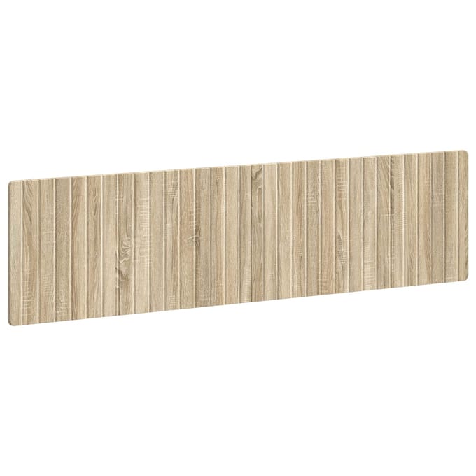 vidaXL - Wandgemonteerd - Hoofdbord - ZWOLLE - Sonoma - Eiken - Bewerkt - hout