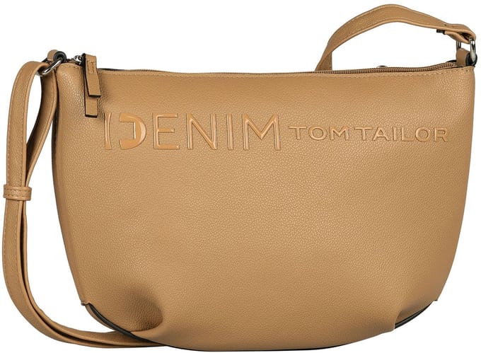 TOM TAILOR schoudertas Zephyra Crossbody Bag Camel Lichtbruin
