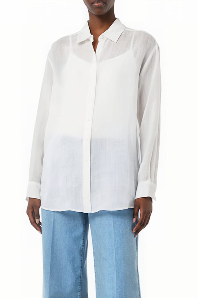 Comma  Blouses White Talla: 36 | Blusas Outlet | Mujer | Blanco