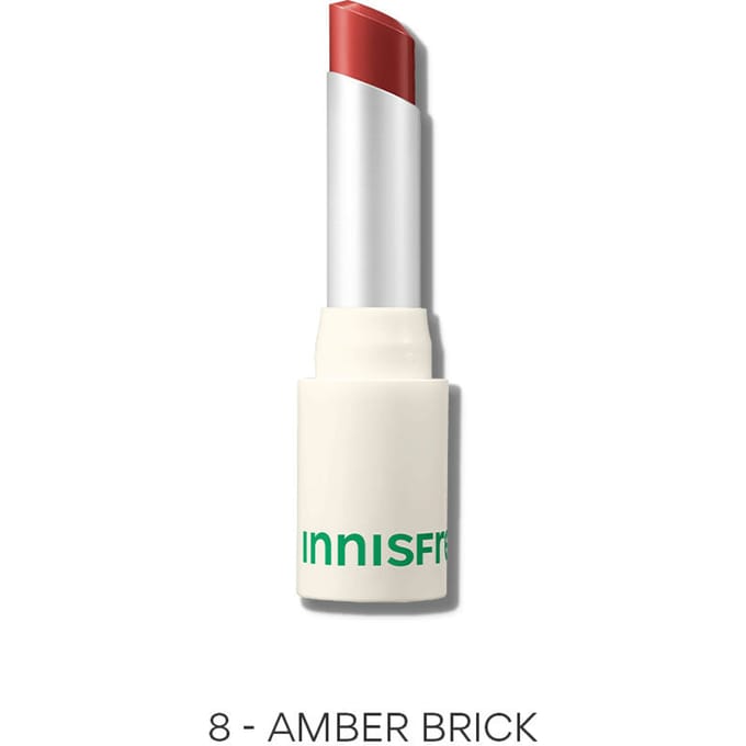 [innisfree] Luchtige matte lippenstift (8 kleuren) 3,5 g 8 Amber Brick white