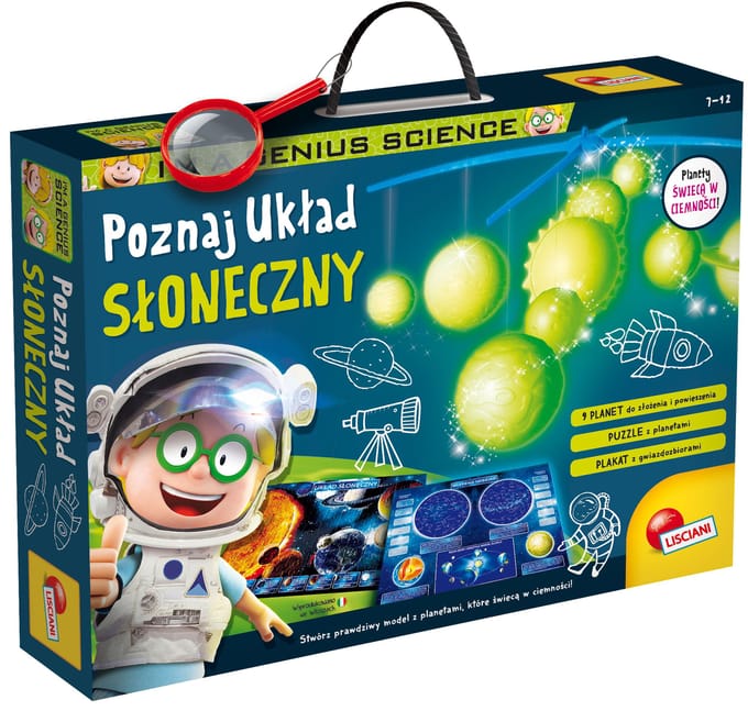 Lisciani. Ik ben een Genie. Ontdek het zonnestelsel