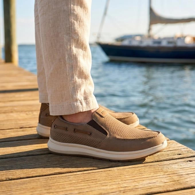 Rieker Bootschoenen taupe Leer - Maat 47