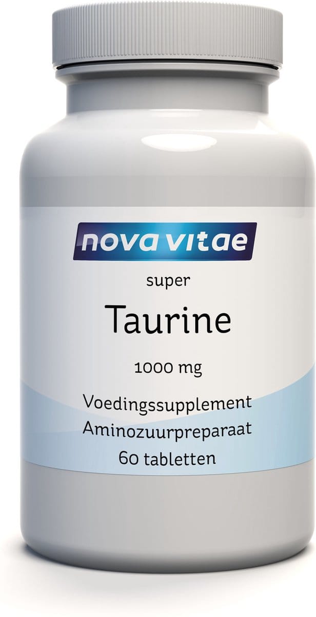 Nova Vitae - Taurine - 1000 mg - 60 tabletten