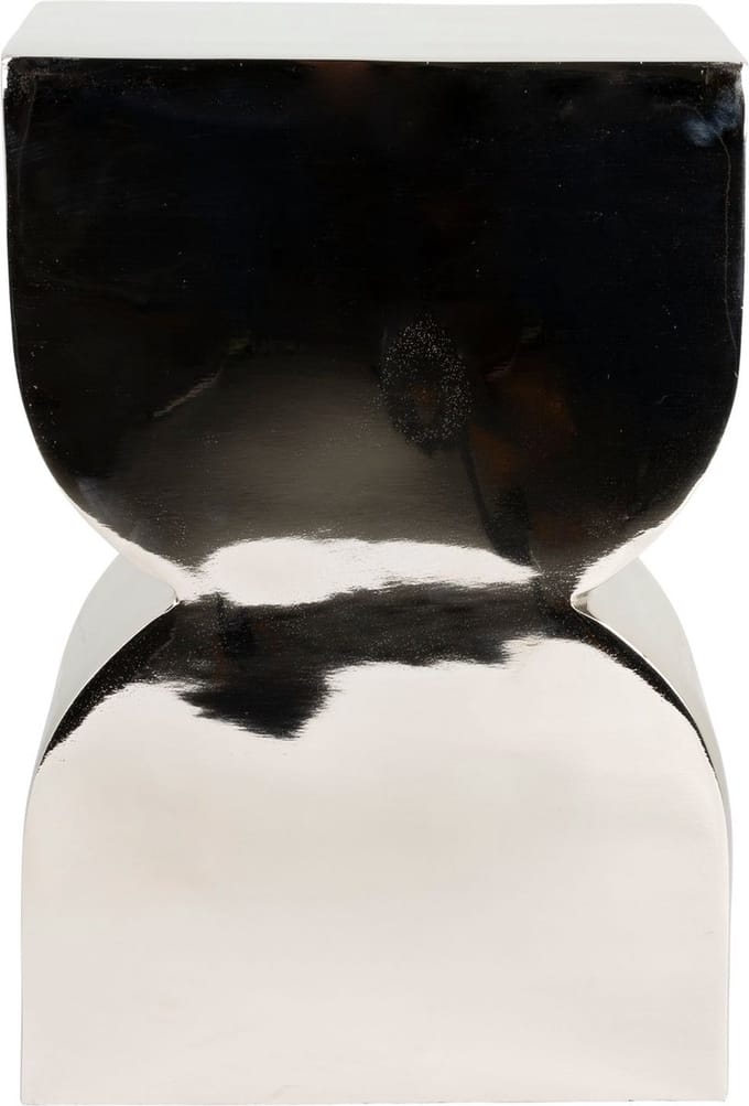 Zuiver Cones Krukje/ Bijzettafeltje Shiny Zilver