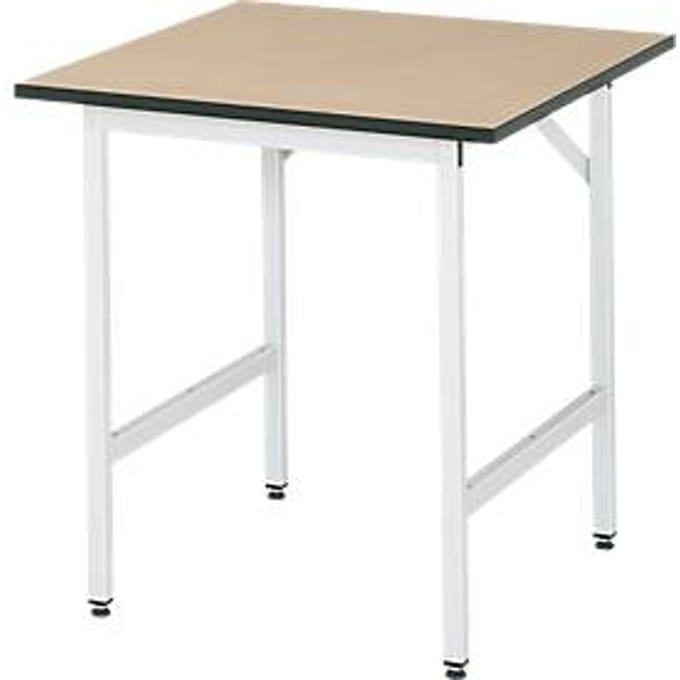 Werktafel - MDF-plaat - B 750 x D 800 x H 800-850 mm - beuken plaat