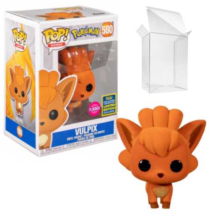 Funko Pop - Pokémon: Vulpix (Flocked)