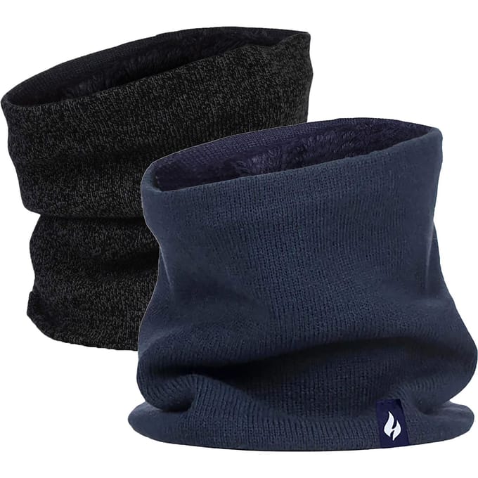 Set van 2 thermische winter-nekwarmers voor heren