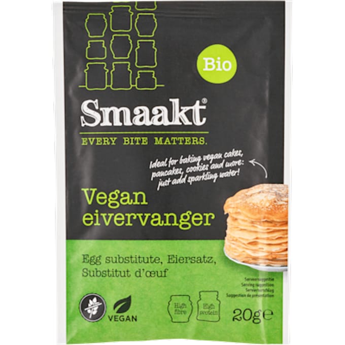 Vegan eivervanger biologisch