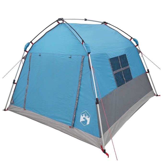 vidaXL - Instanttent - waterdicht - 2-persoons - Blauw
