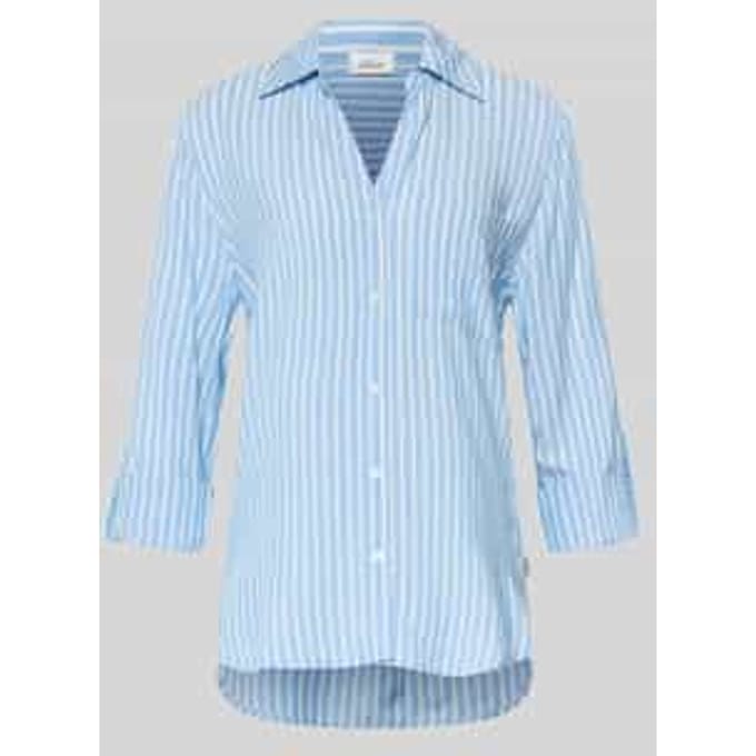 Comfort Fit overhemdblouse van pure viscose