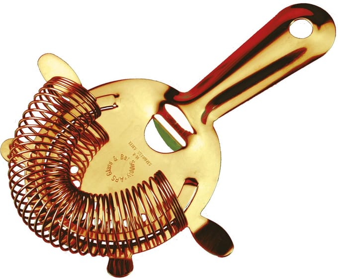 Hawthorne Cocktail Strainer Goud
