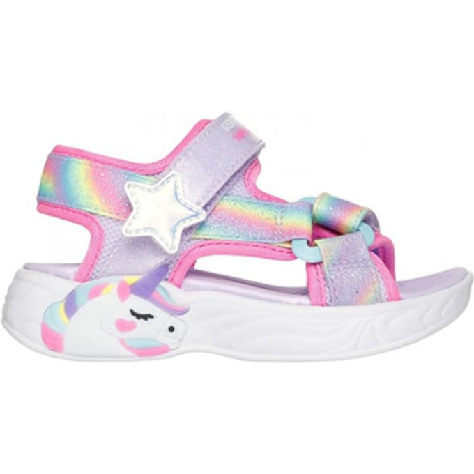 Sandalen met sleehak Skechers Unicorn Dreams