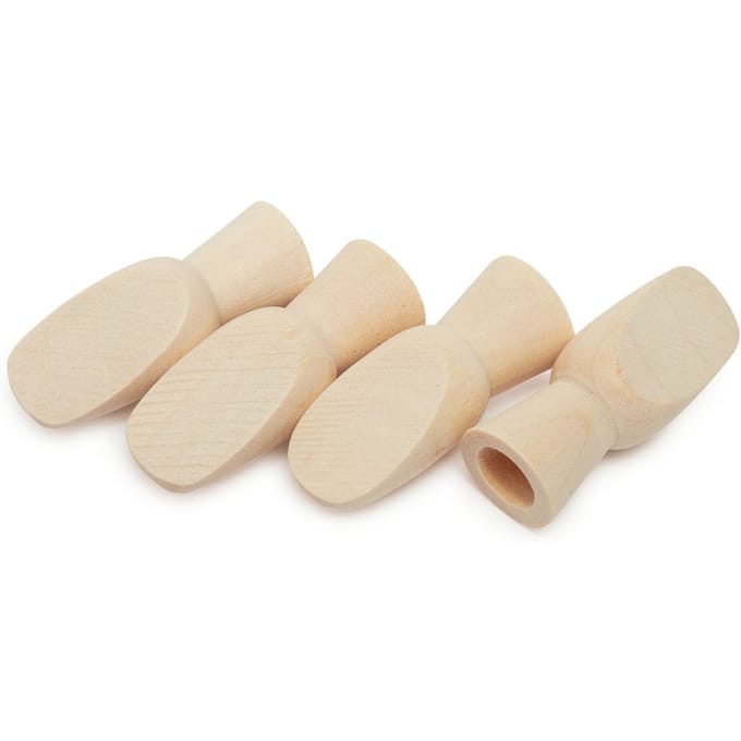 Houten handen, 4 stuks