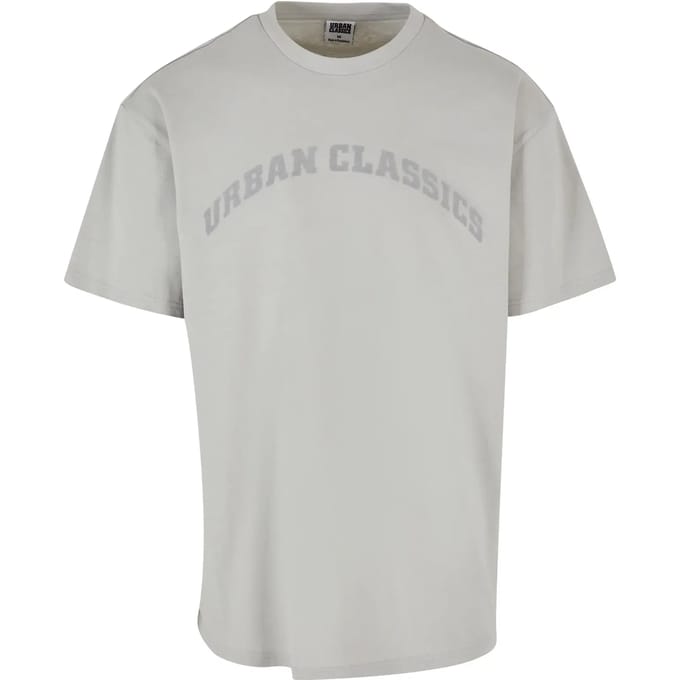 Urban Classics - Oversized Gate Heren T-shirt - S - Grijs
