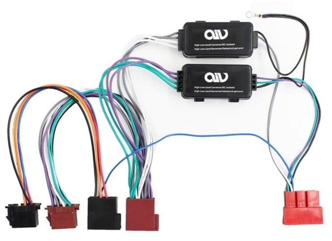 AIV ISO-radioadapterkabel actief Geschikt voor (automerken): Audi