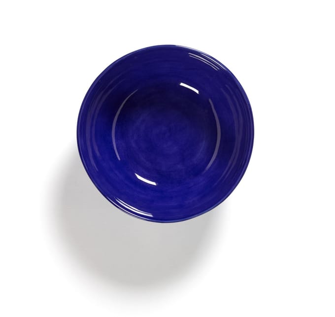 Serax Feast Schotel L - Set - blauw/stripes wit