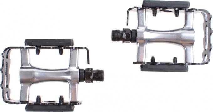Mirage Atb/mtb Pedalen Antislip Zwart/zilver 9/16 Inch Reflectoren