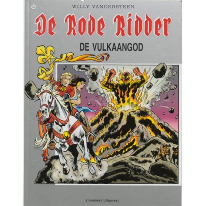 De Vulkaangod - De Rode Ridder - Willy Vandersteen