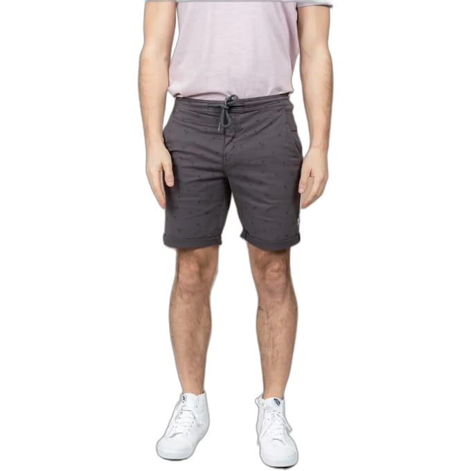DEELUXE SliMFit chinoshortCLOUD Charcoal