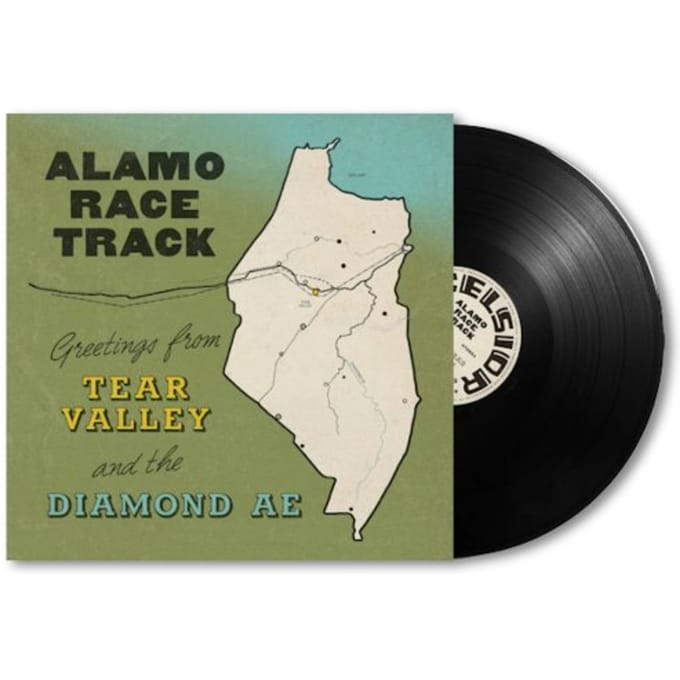 Greetings From Tear Valley And The Diamond Ae - Alamo Race Track