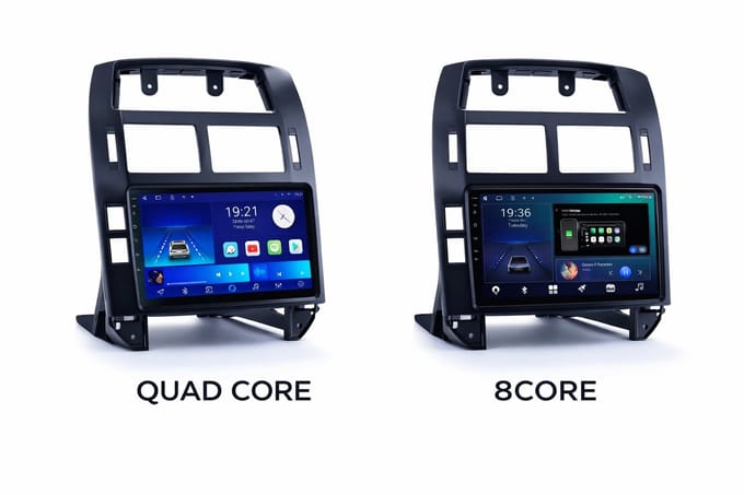 ADIVOX 9 inch geschikt voor VW Polo 2004-2009 Android 15 CarPlay/Auto/Wifi/GPS/RDS/NAV