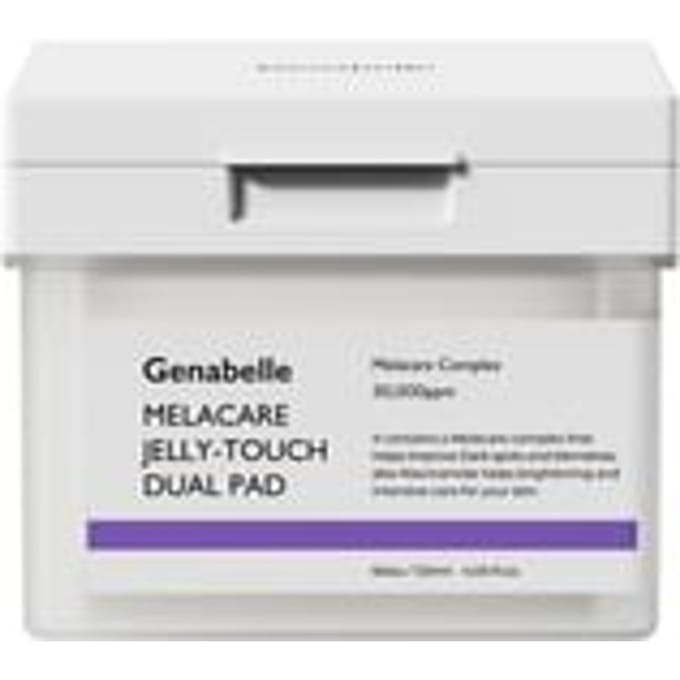 Genabelle - Gelée Melacare Touch Double Pad, 60 pièces de patchs illuminants pour le visage
